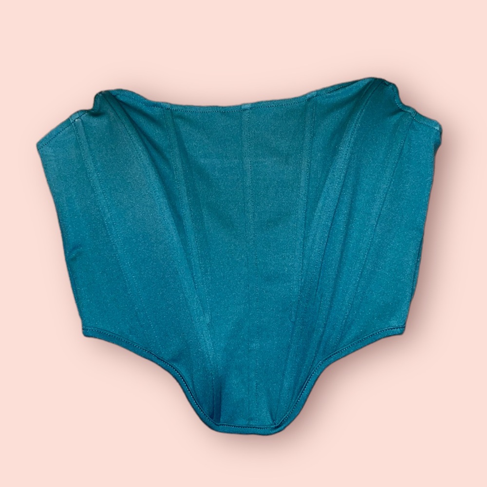 Asymmetrical Corset w/ Seams